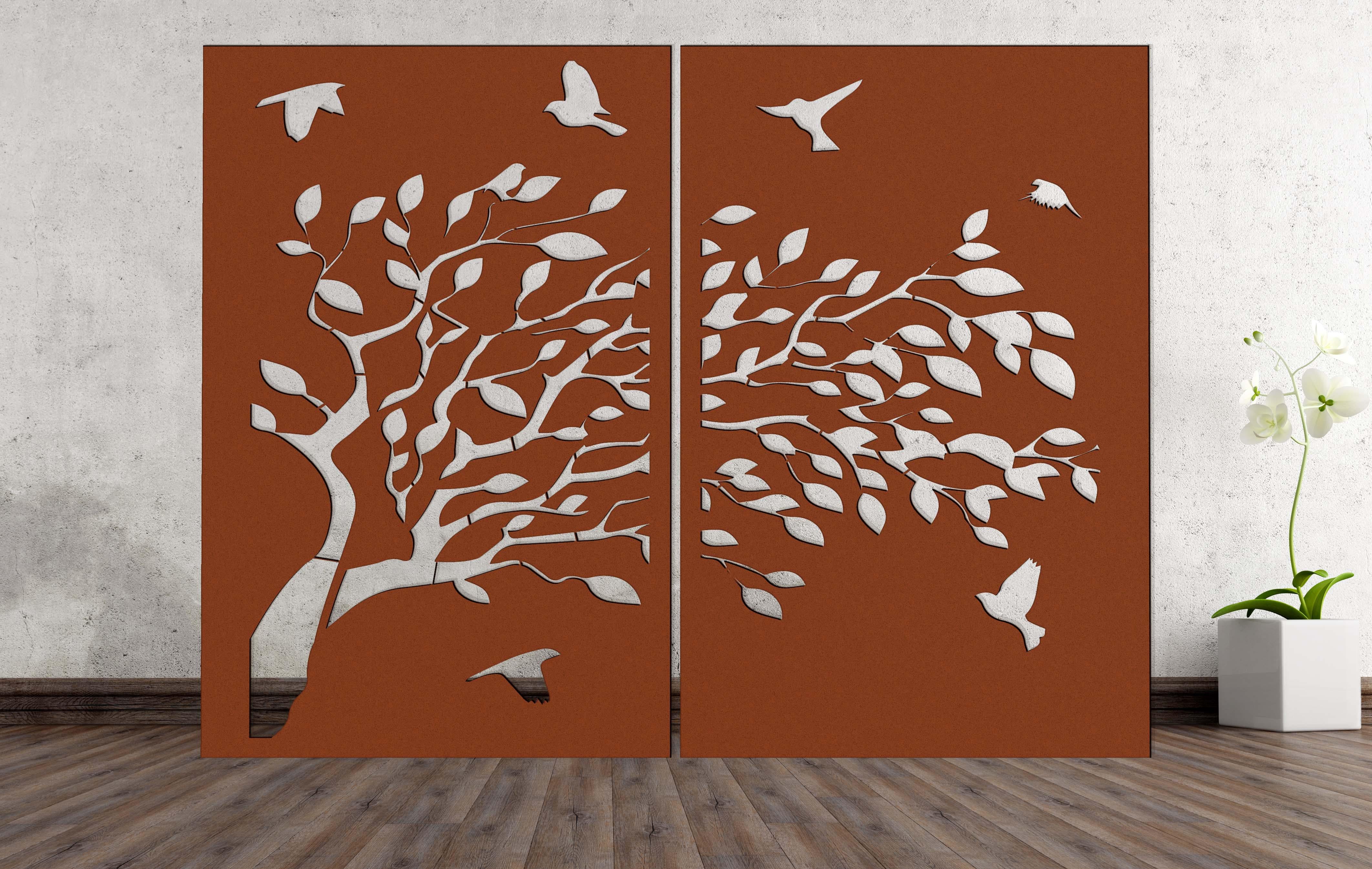 Birds of Spring (2 Panels)