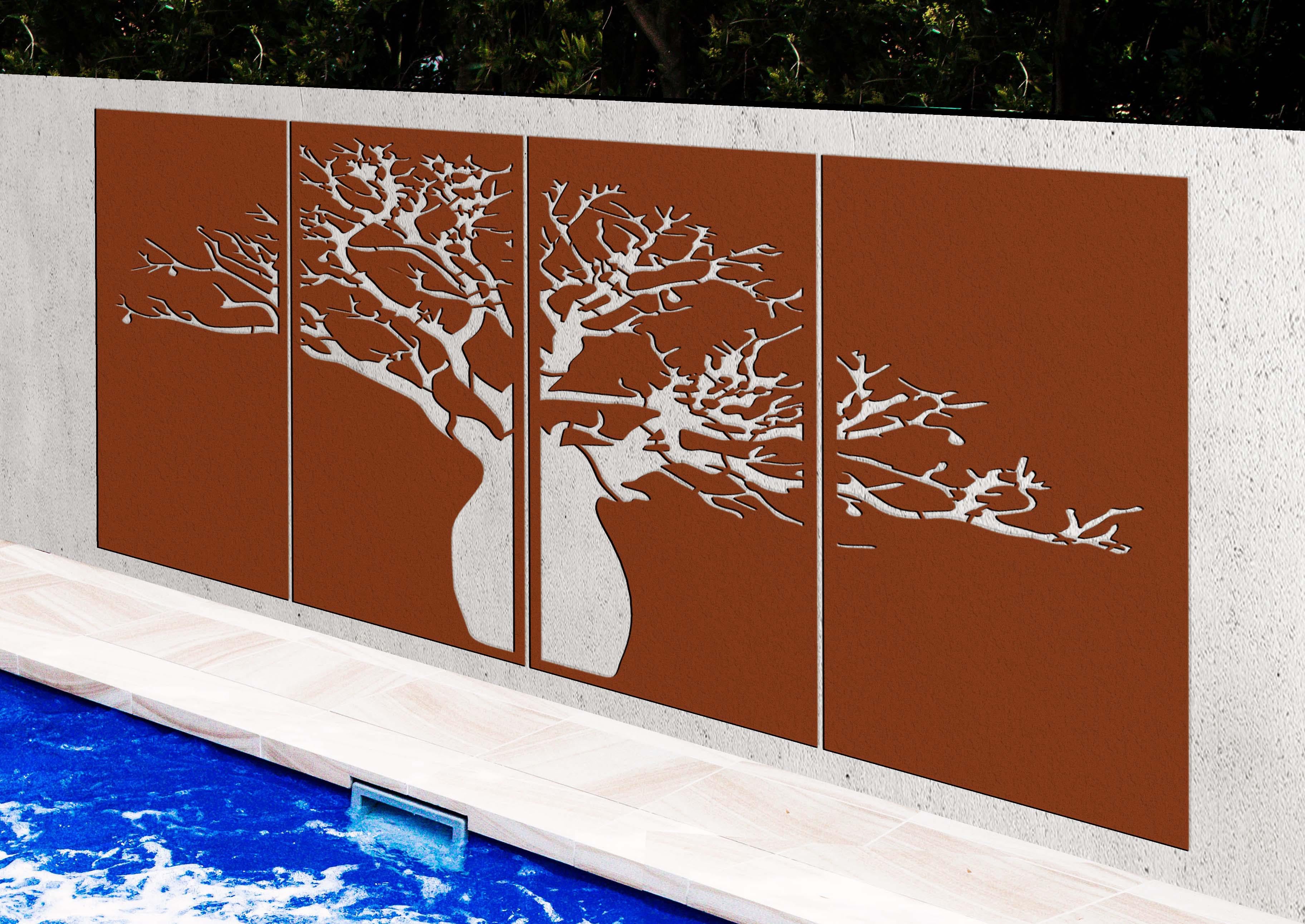 Boab Tree (4 panels)