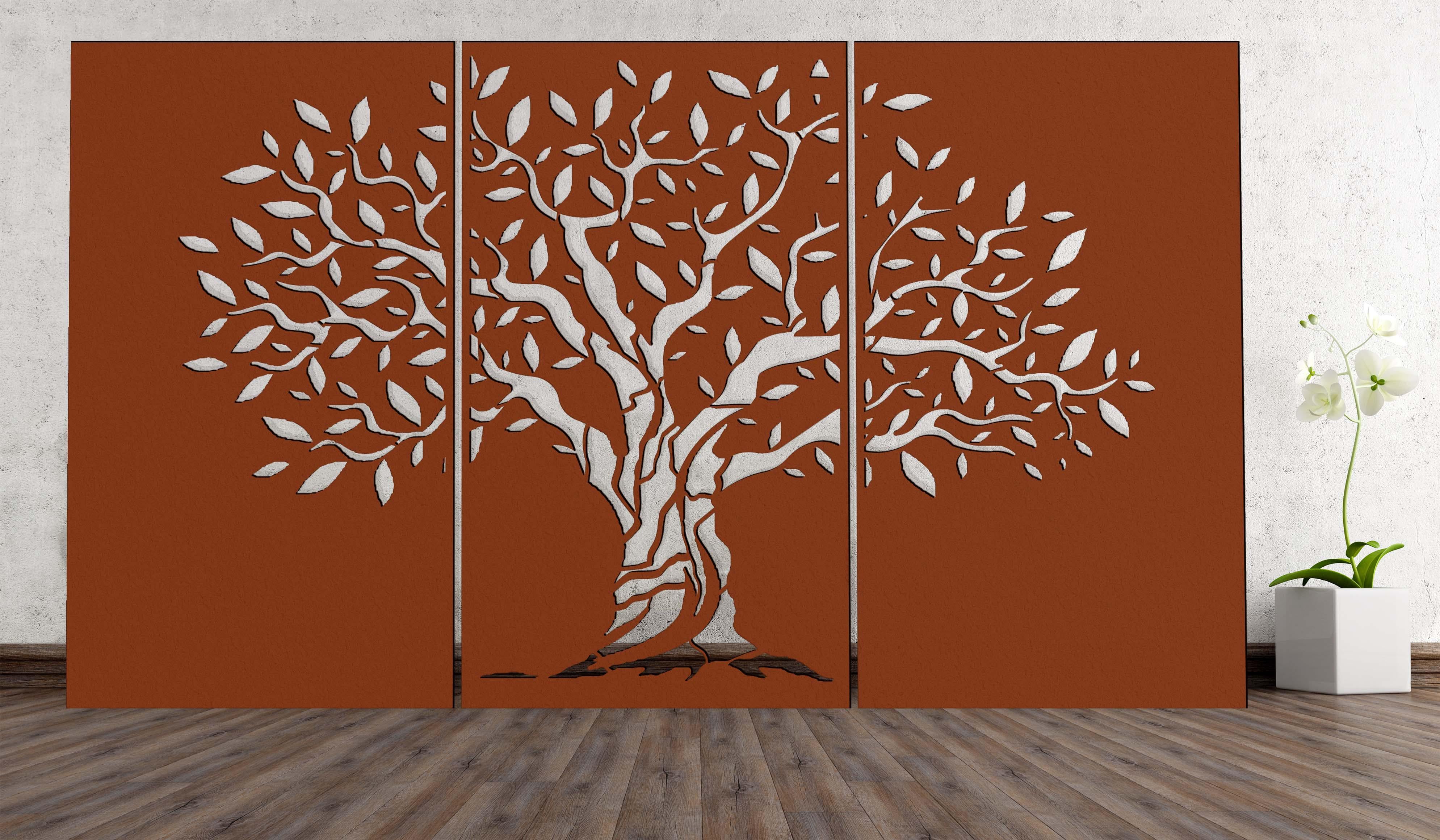 Tree Of Strength (3 Panels)