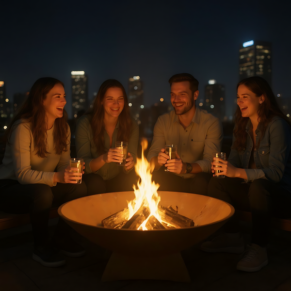 Wattle Glow Fire Bowl 100