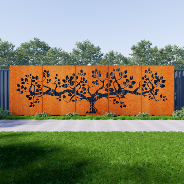 Corten Steel Garden Privacy Screens & Decorative Metal Screens – Page 4 ...