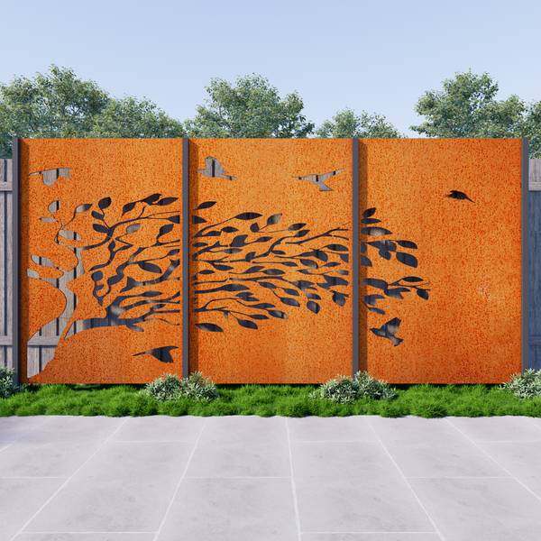Birds of Spring (3 Panels)