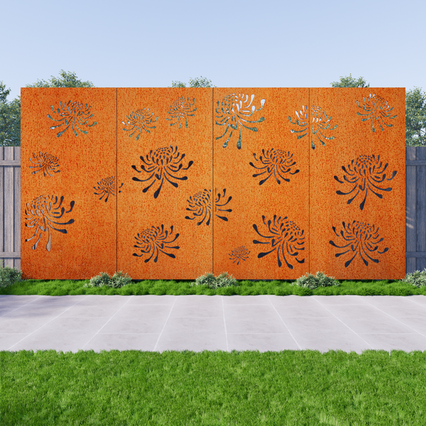 Waratah's (4 Panels)