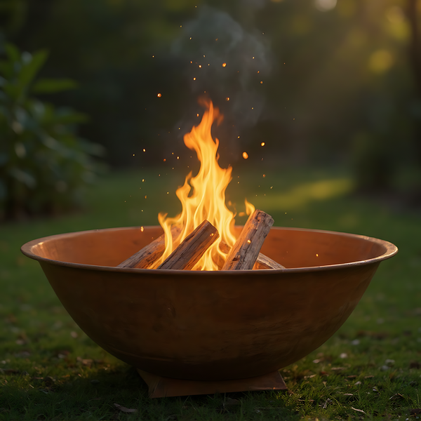 Red Earth Fire Bowl 100