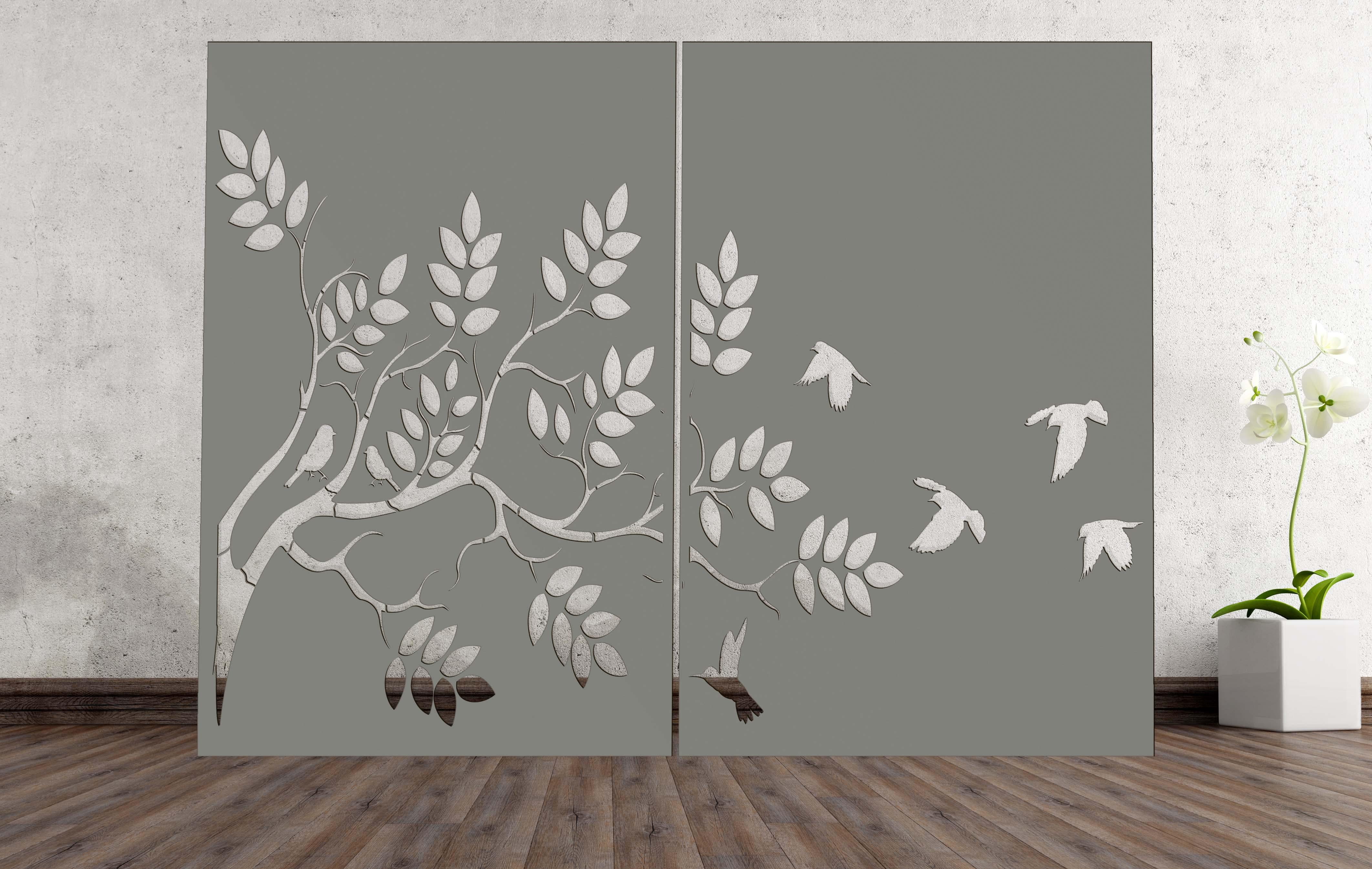 Eucalyptus Tree (2 Panels)