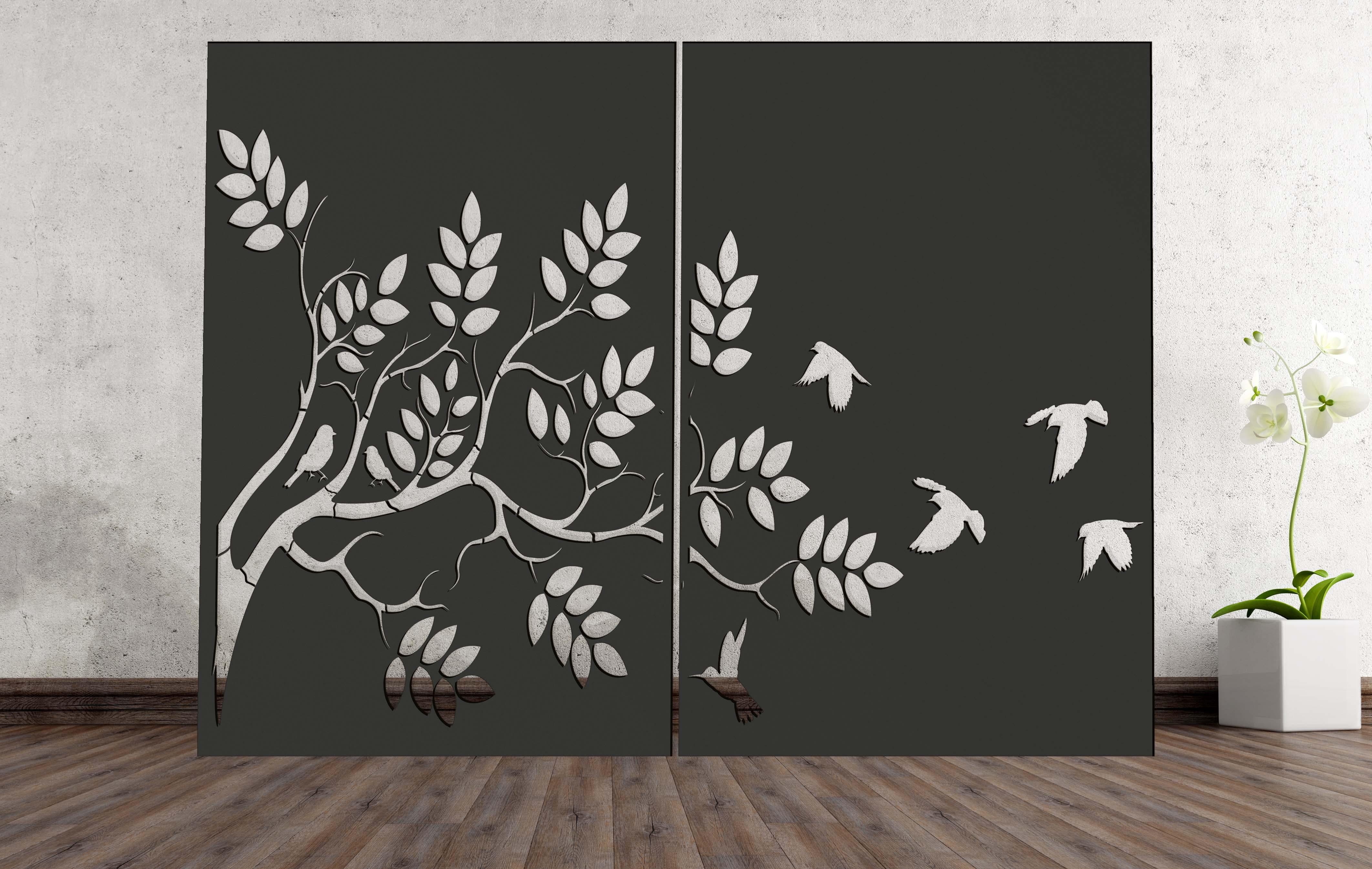 Eucalyptus Tree (2 Panels)
